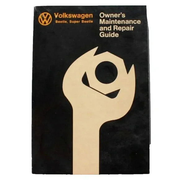 Other - Vtg 1972 Volkswagen Beetle Super Beetle Owner's Maintenance Repair Guide 1st Ed